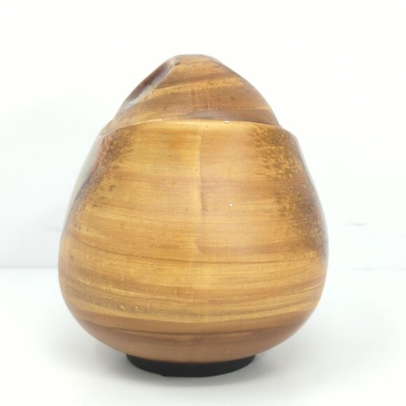 Sango Splash Creamer and Sugar bowl with lid Brown drip glaze Stoneware - Picture 13 of 16